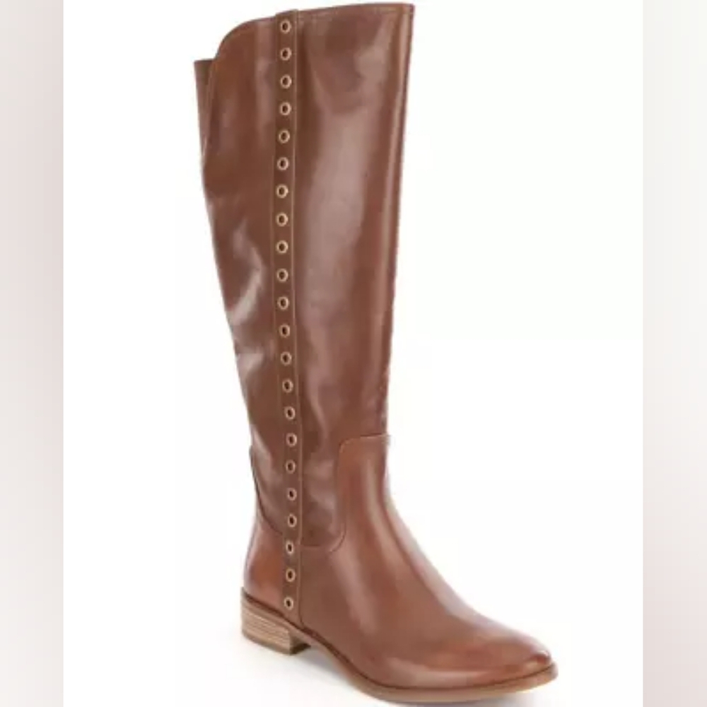 MICHAEL KORS - NWOT Dora Women's Brown Leather Boot - Picture 2 of 4